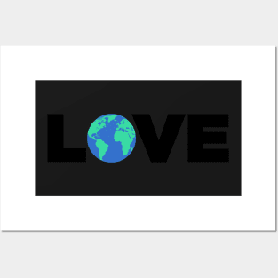 Love The Earth | Climate Change & Global Warming Posters and Art